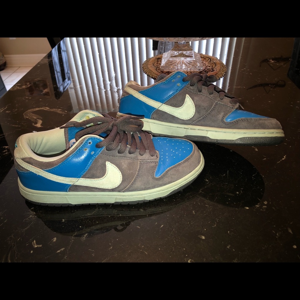NIKE SB DUNK LOW AQUA CHALK